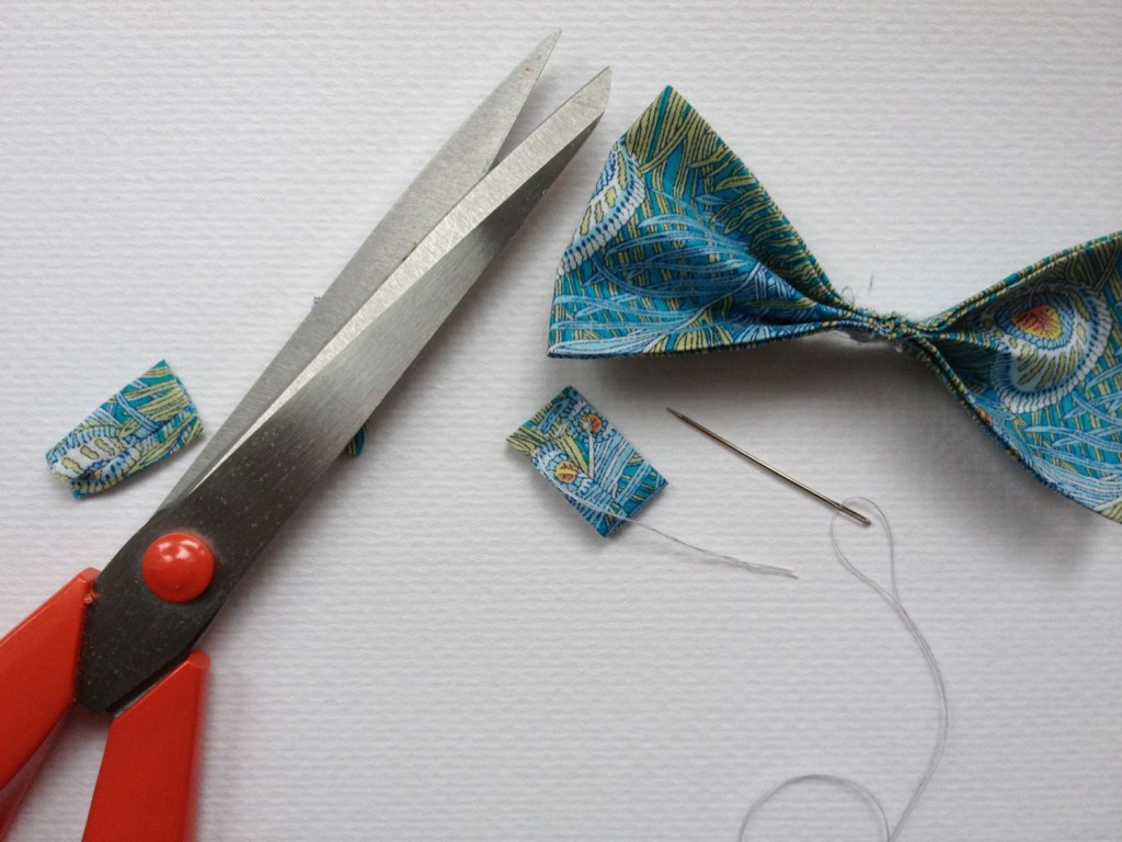 Liberty-making-bow-tie