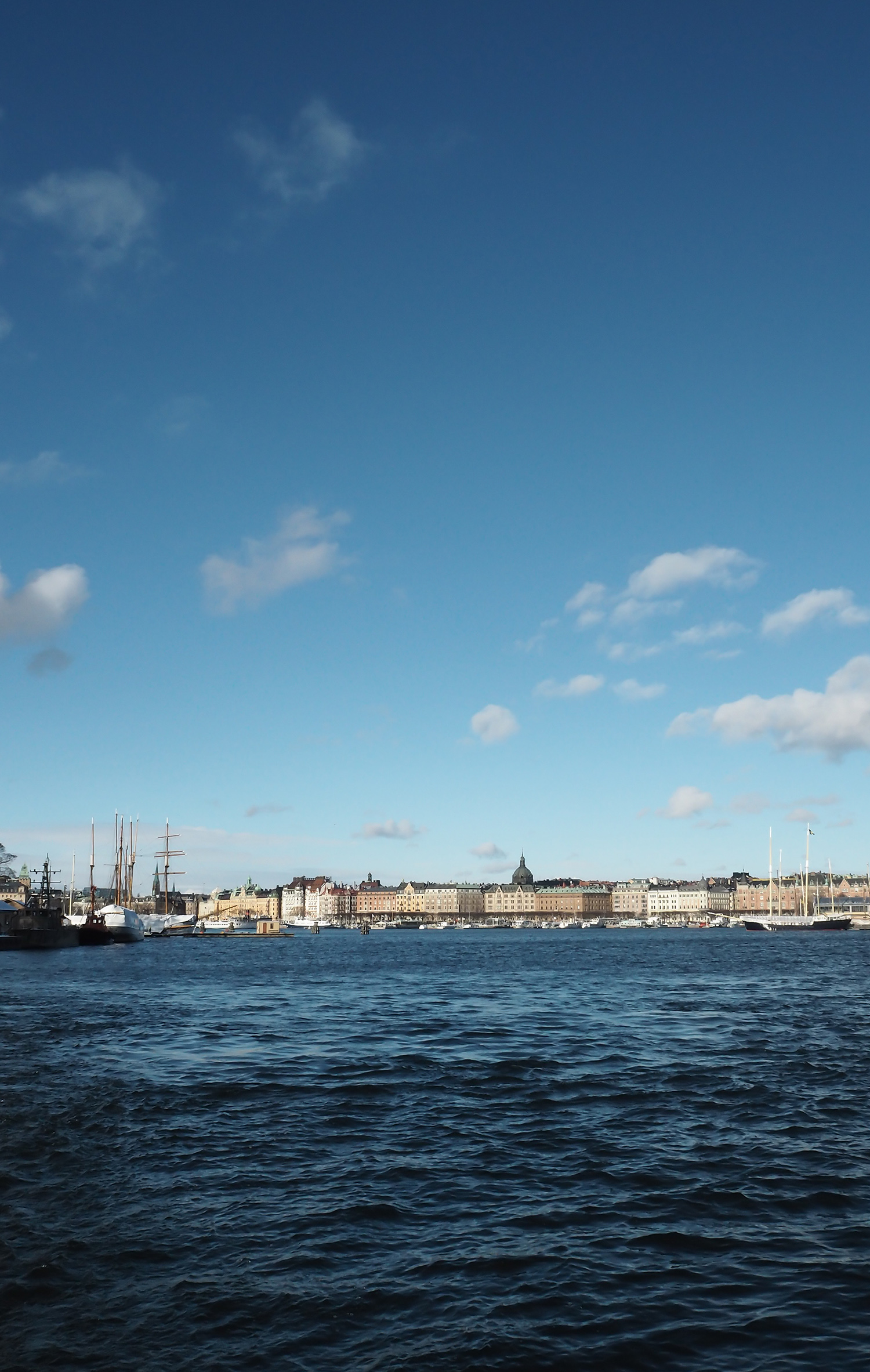 Stockholm from the water