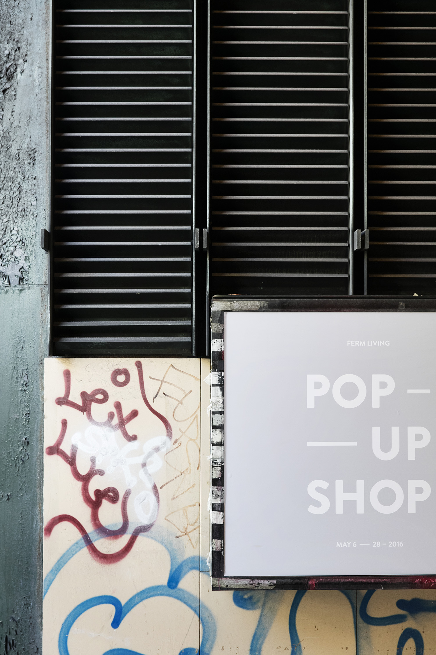 ferm LIVING pop up shop