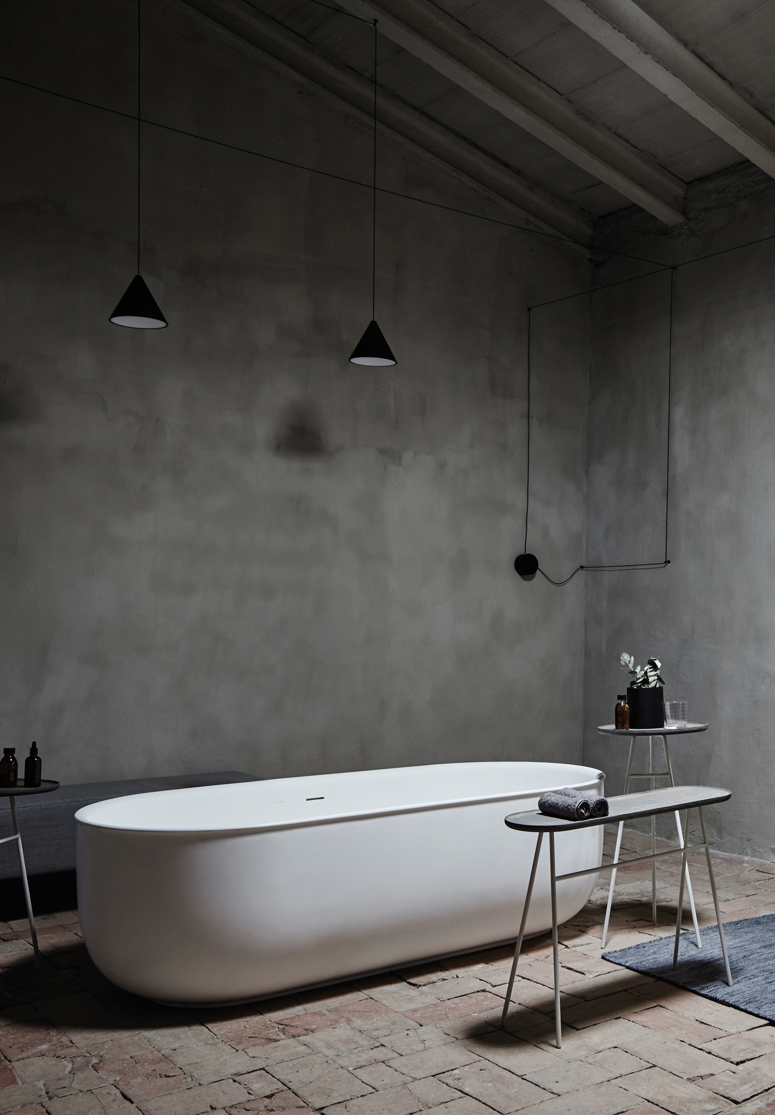 A minimalist bathroom