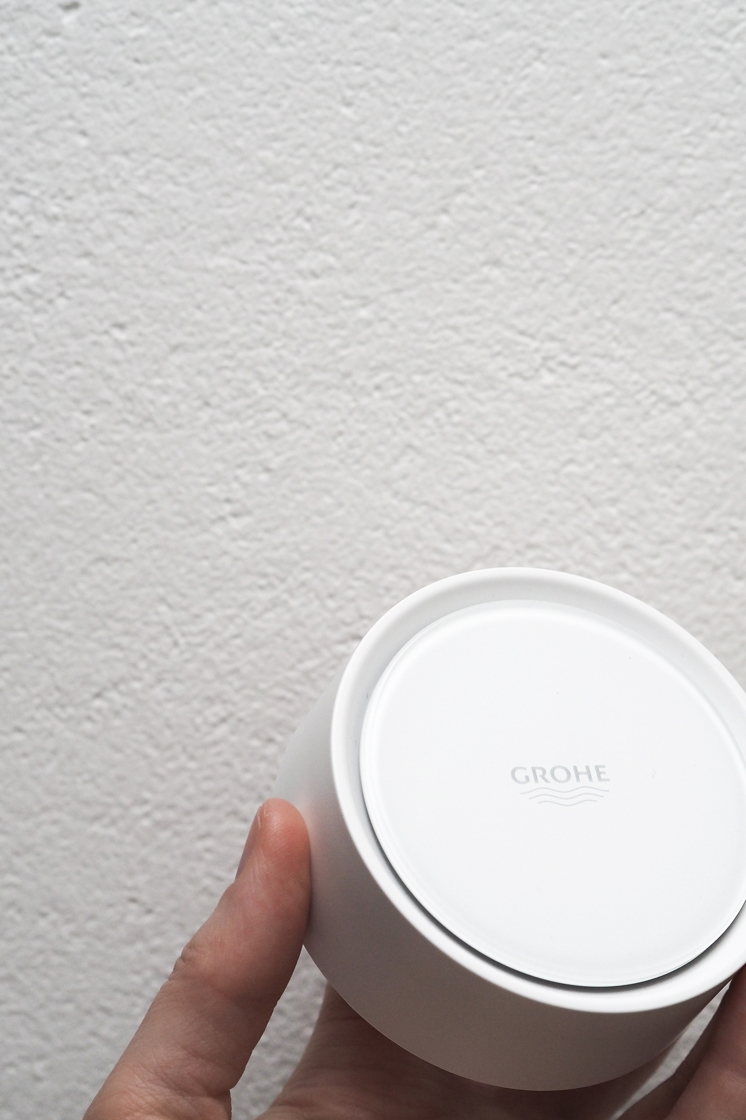 At home, Grohe Sense water sensor 