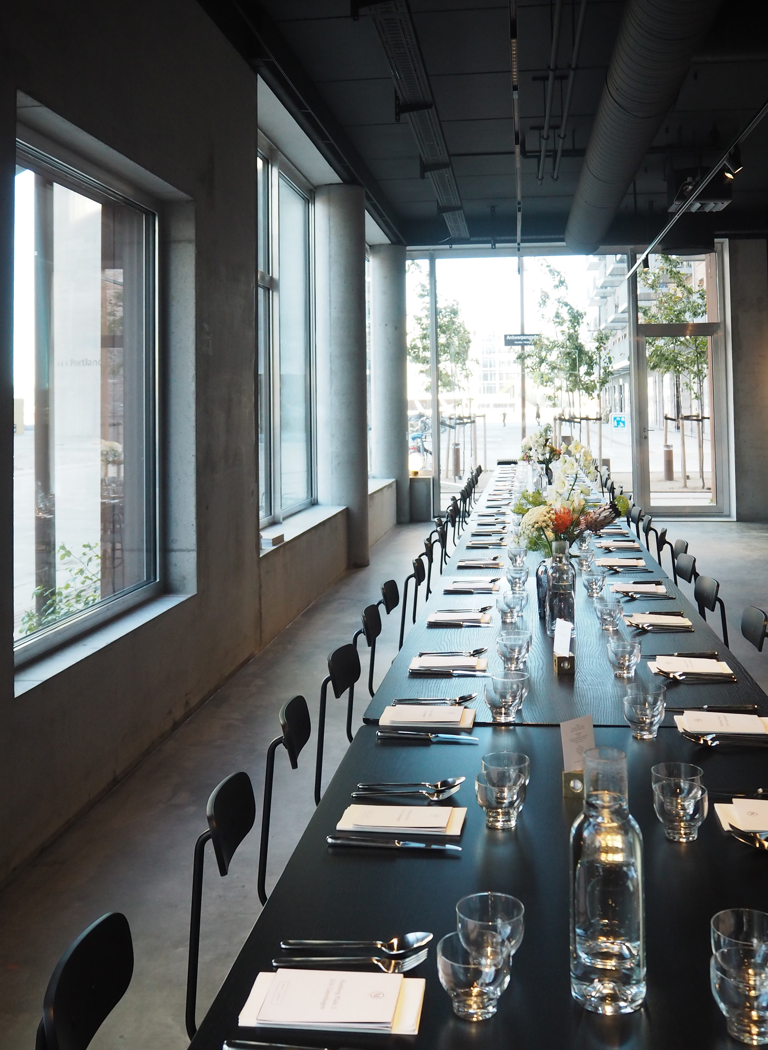 Menu Space - the grand opening during 3 days of design