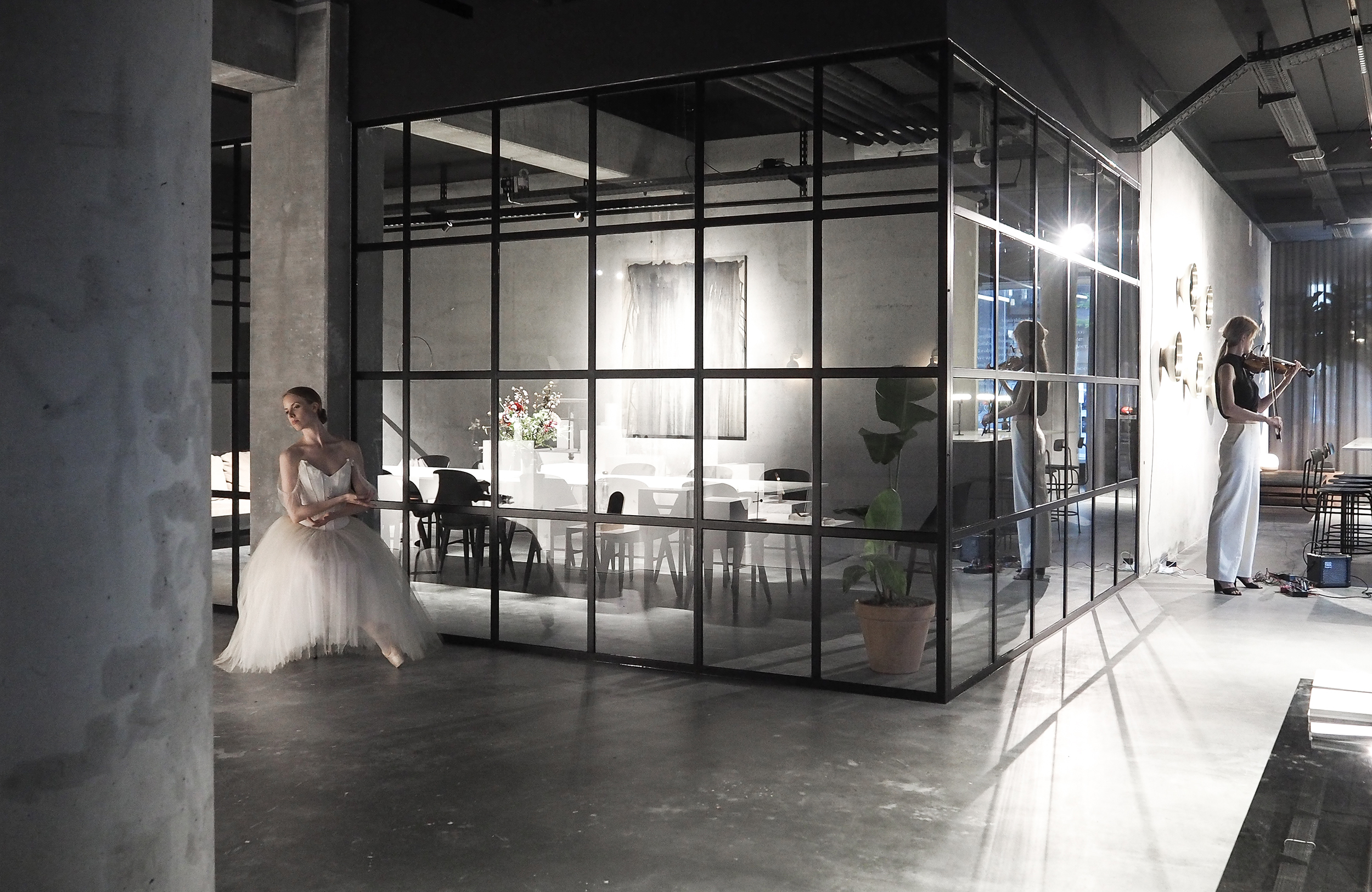 Menu Space - the grand opening during 3 days of design