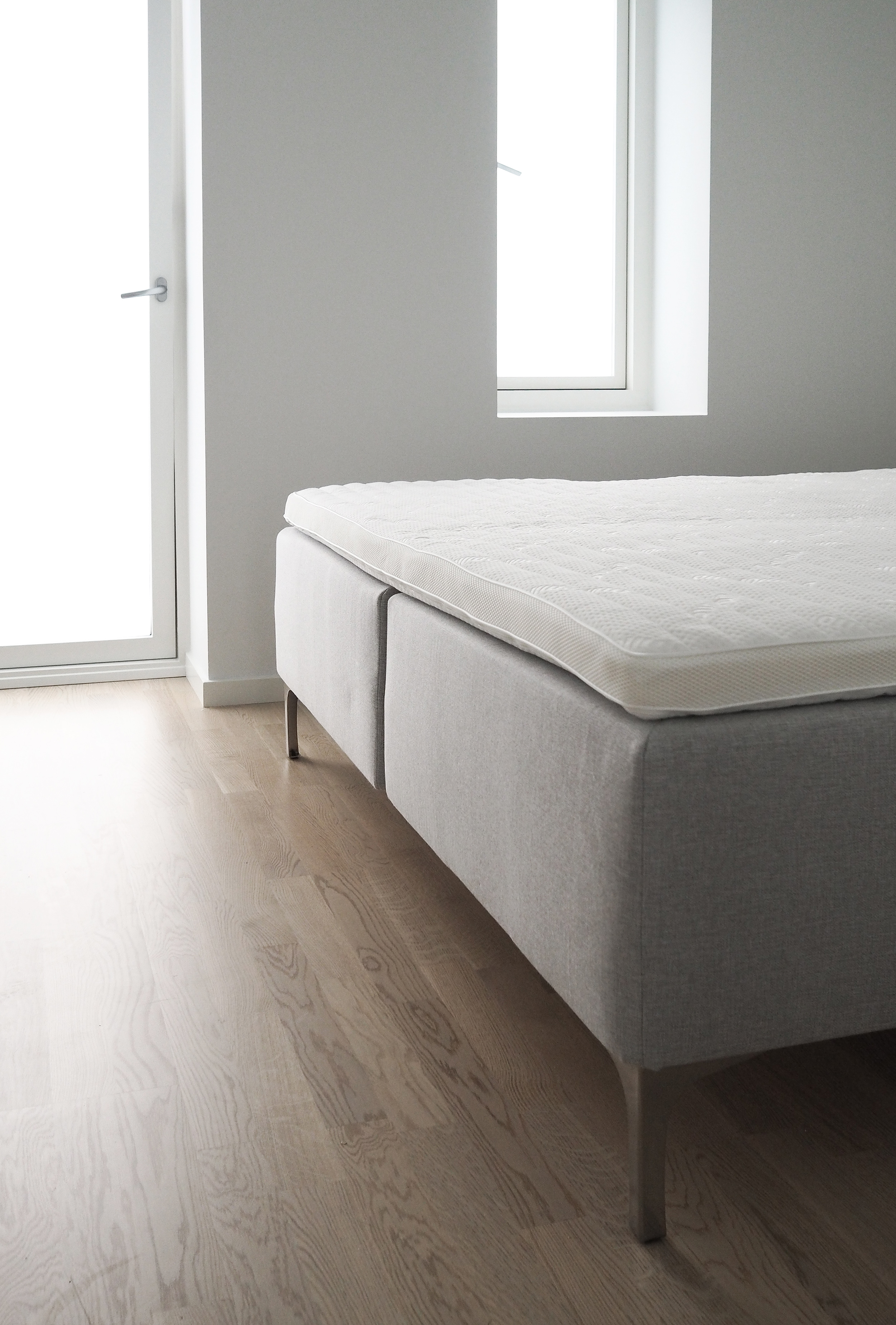 A natural bed for my new Copenhagen home with Dunlopillo