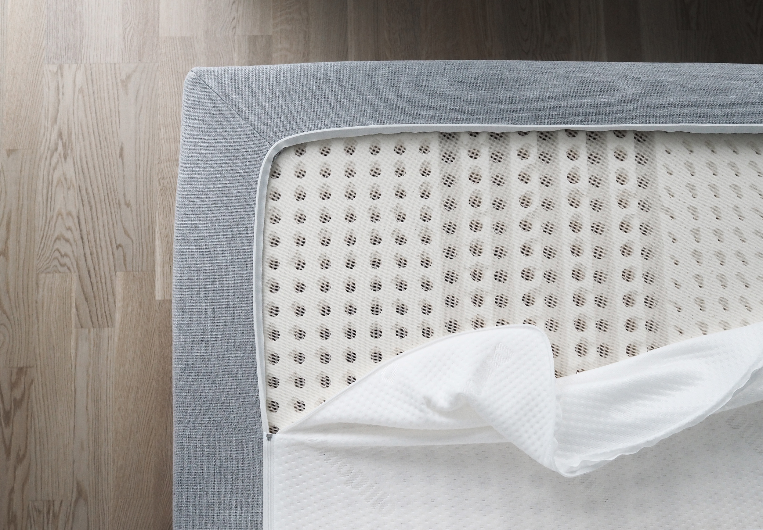 A natural bed for my new Copenhagen home with Dunlopillo