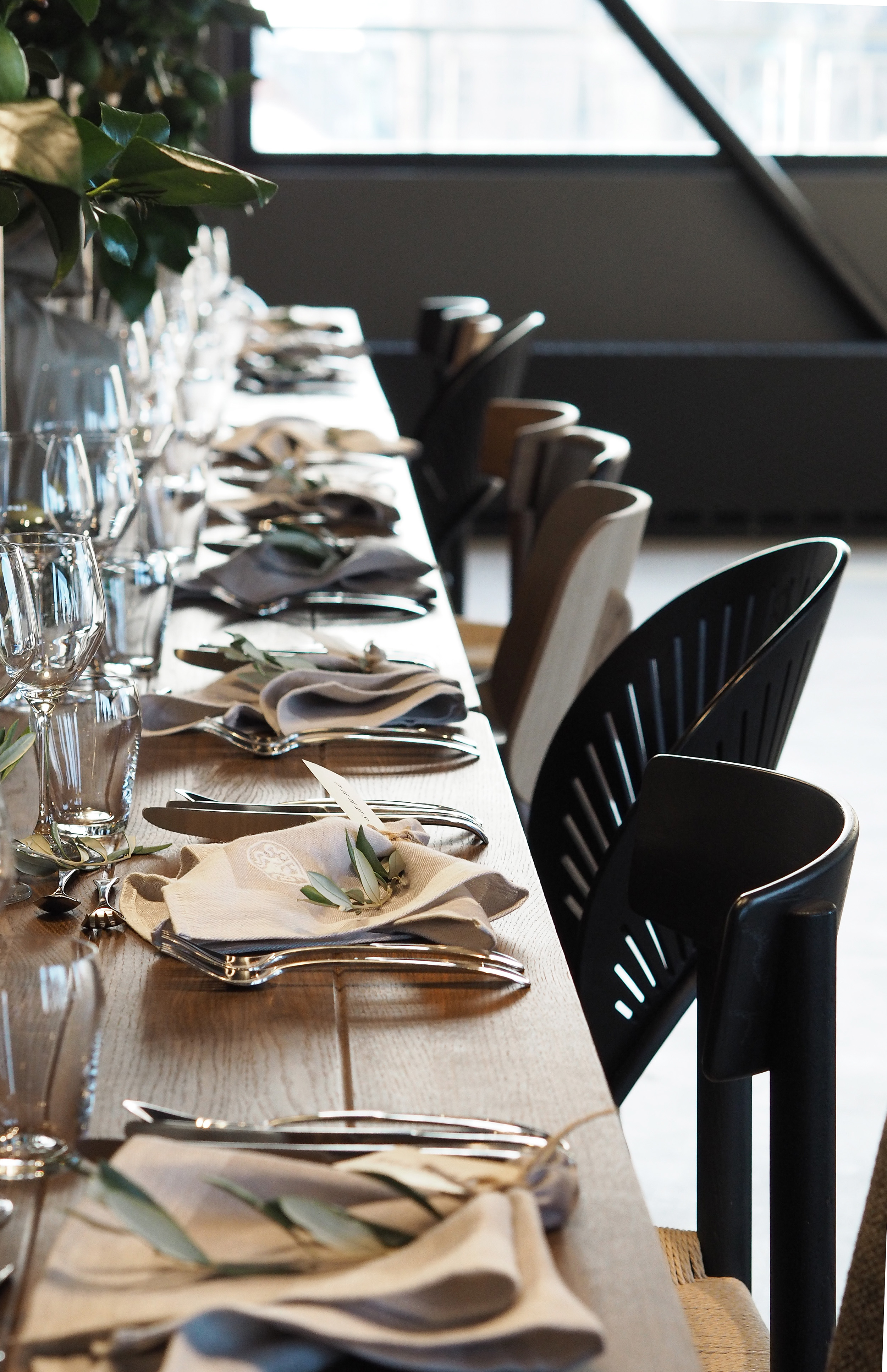 Dinner with Fredericia and Georg Jensen