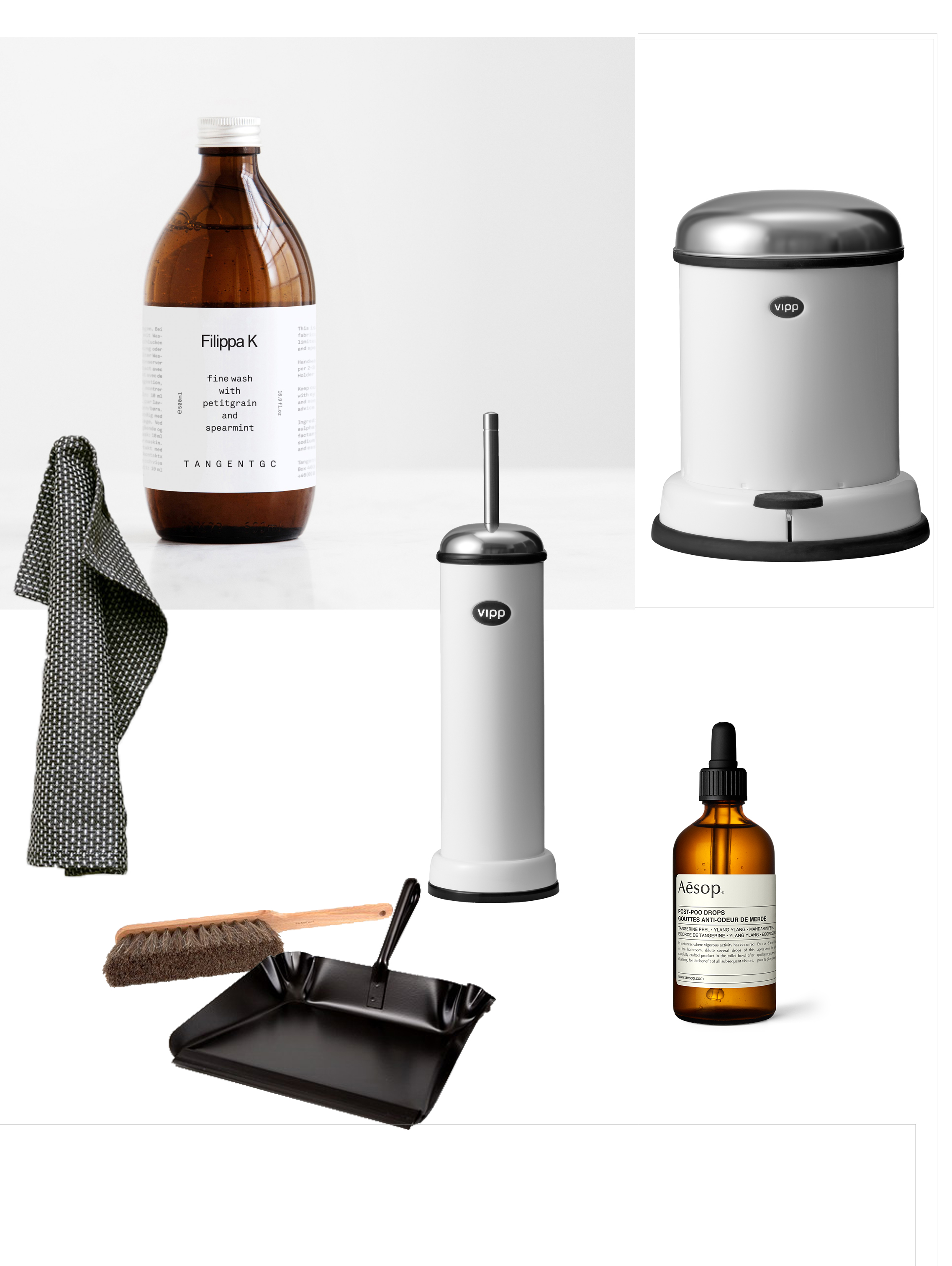 Cleaning with Stylish products