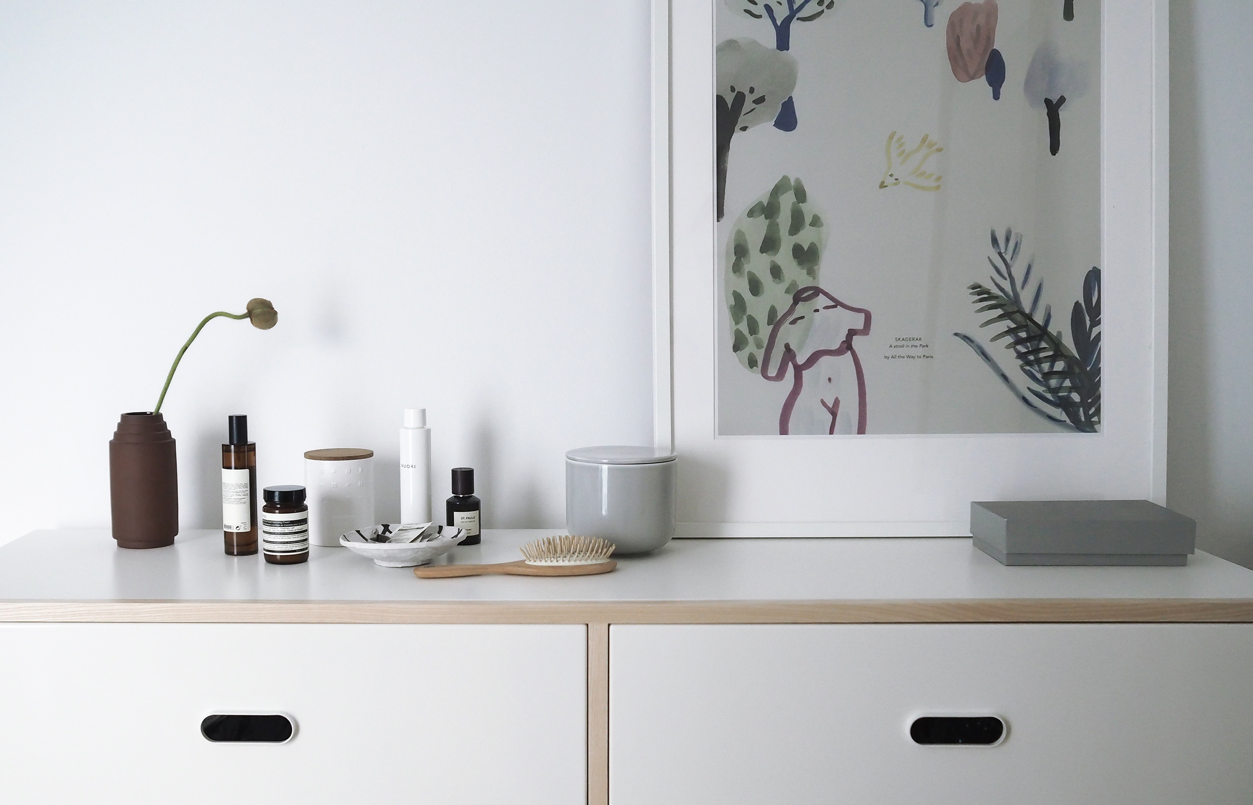 Essential storage - Kabino drawers by Normann Copenhagen