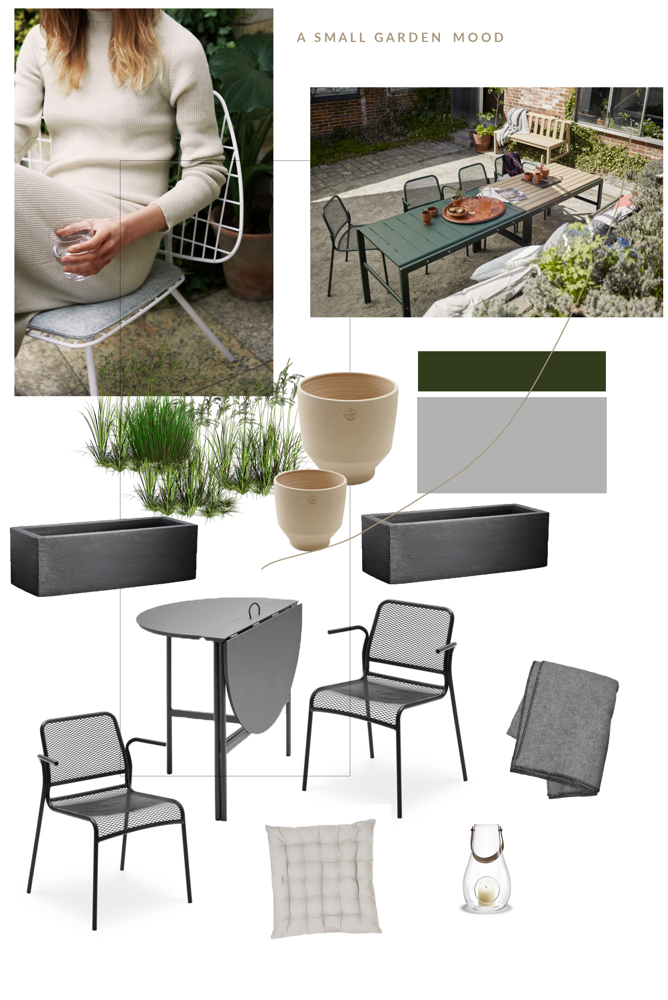 Designing my awkward and temporary garden space [before]