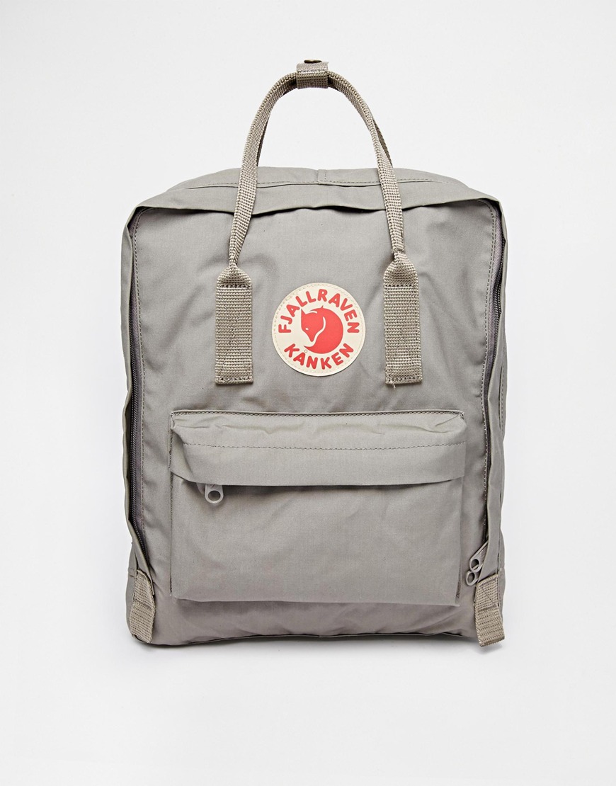 Fjallraven Kanken grey backpack, £65