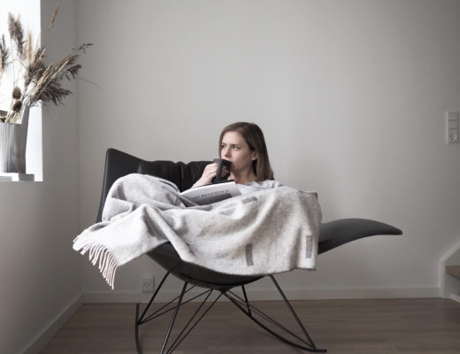 The Stingray rocker chair - Designed by Thomas Pedersen for Fredericia