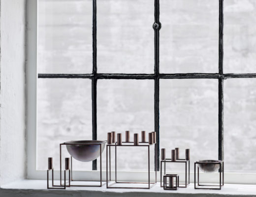 By Lassen's Kubus range in burnished copper