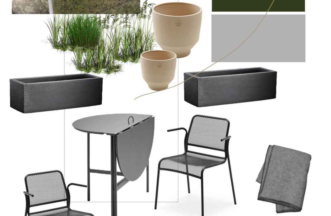designing an awkward garden space